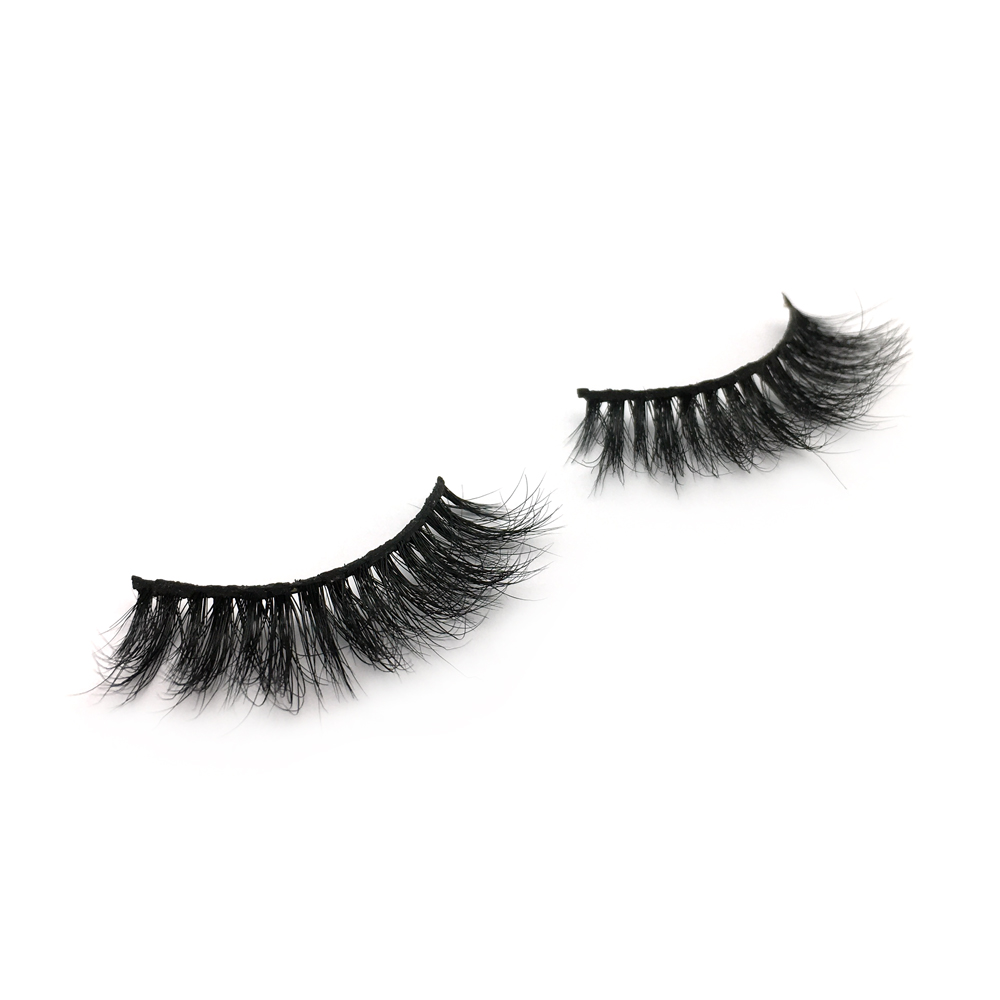 2020 New Fashion 100% Handmade  3D Mink Strip Lashes with Private Box in the UK and the US YY73