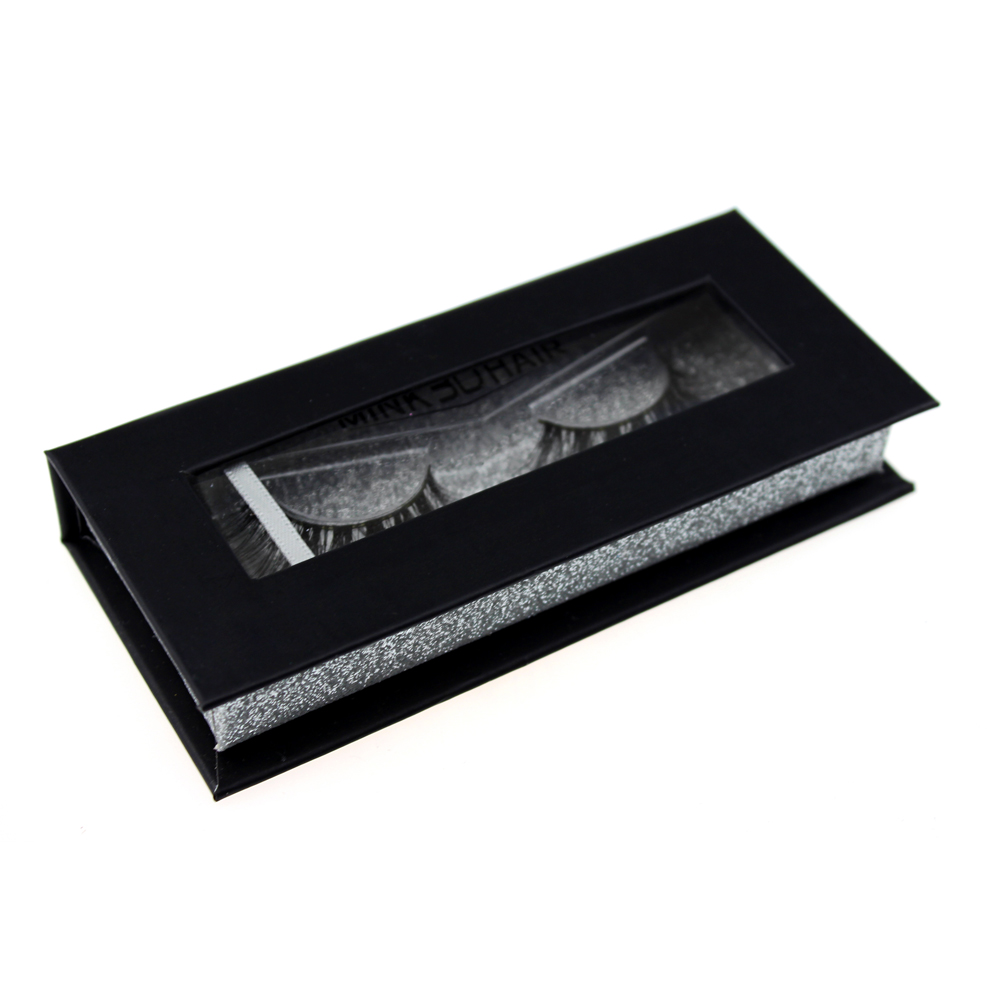 Private Label  Real Mink Lashes Custom Eyelash Packaging Box ZX036