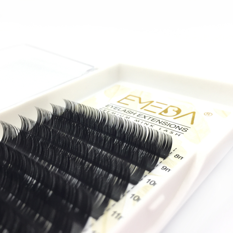 Wholesale Price Russian Individual Eyelash Extension with Private Label in the UK/USA YY69