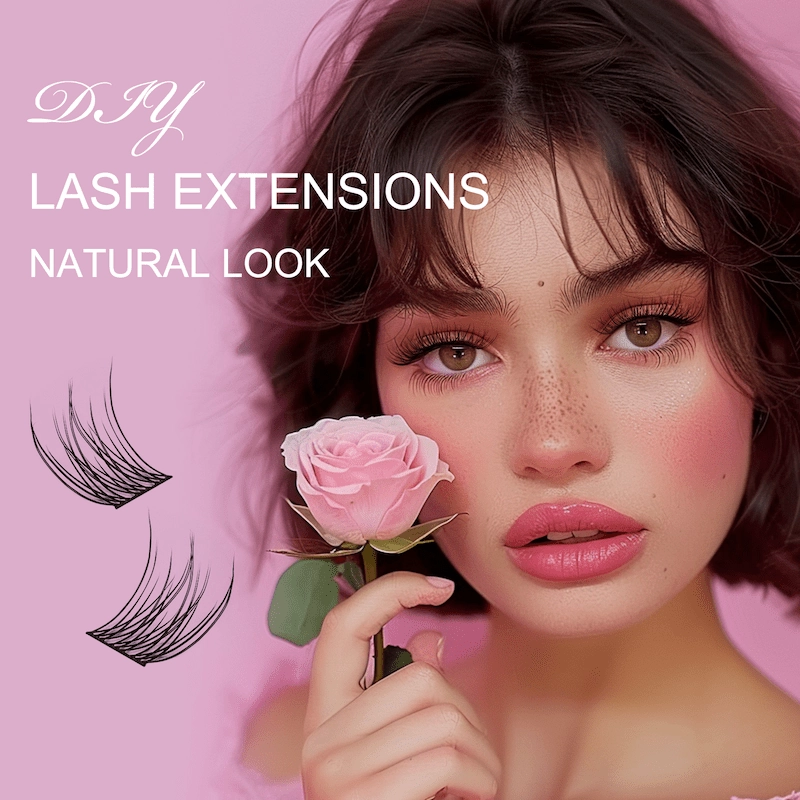 Natural Wispy Eyelash Extensions