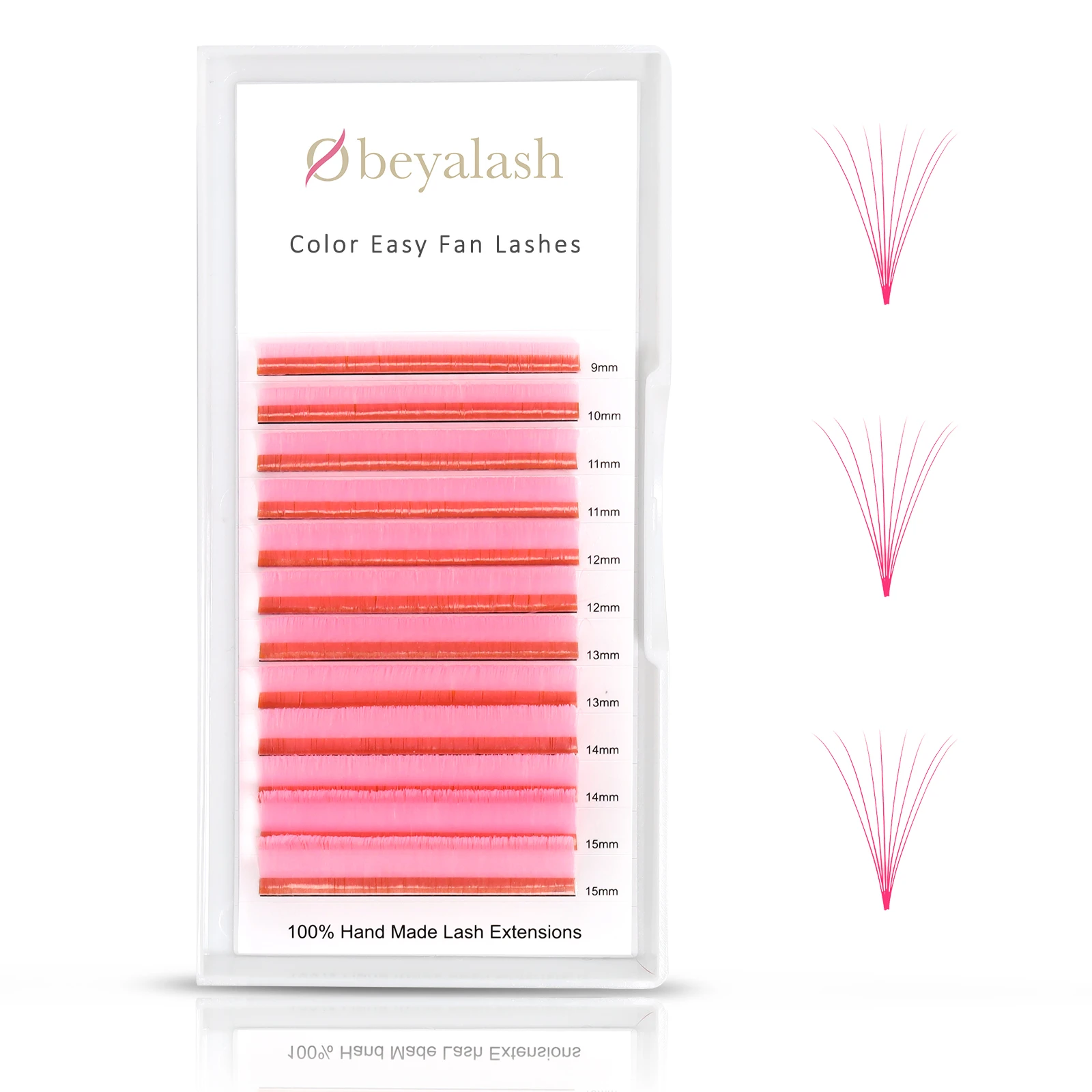 Professional Coloured Individual Lashes